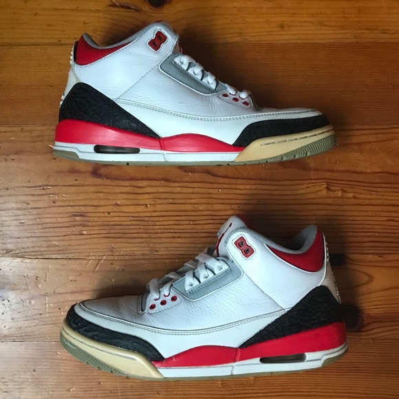 Jordan Shoes Nike Air Jordan 3 Retro Fire Red 23 Us M 75 Poshmark Jordan Shoes Nike Air Jordan 3 Retro Fire Red 23 Us M 75 Poshmark